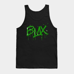 Distressed BMX Grunge for Men Women Kids and Bike Riders Tank Top